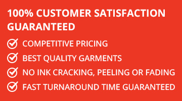 Screen Print Shops | 100% Customer Satisfaction Guaranteed