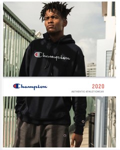 2020 catalog of clothing from Champion