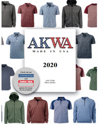 2020 catalog of clothing from AKWA