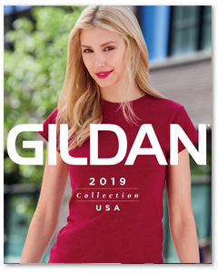 2019 catalog of clothing from Gildan